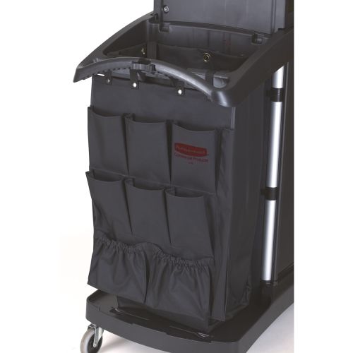 Rubbermaid Executive 9-Pocket Fabric Hanging Organizer, Black